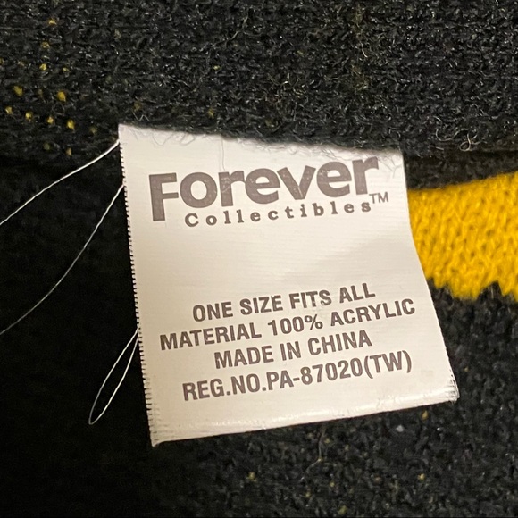 Pittsburgh Steelers Knit Scarf - Picture 4 of 4